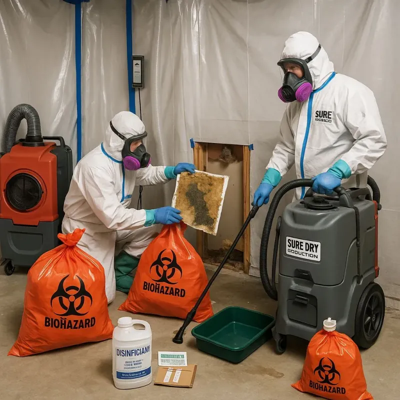 Contaminated Water Handling Protocols process in Chino, CA