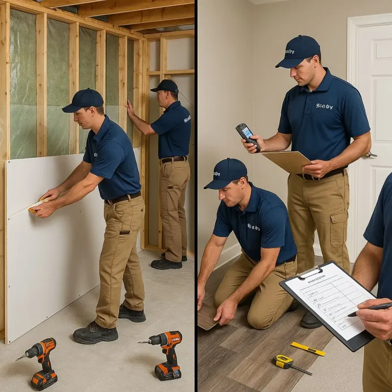 Repairs and Reconstruction process in Chino, CA